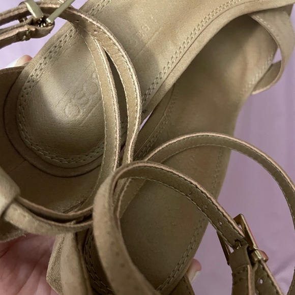 ASOS Suede Geometric Heel - Picture 2 of 5